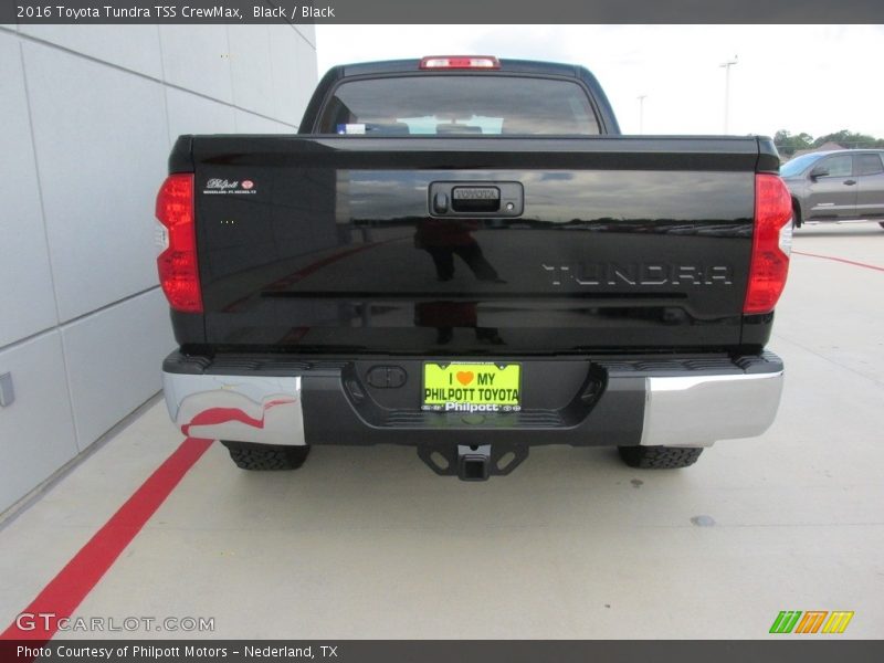 Black / Black 2016 Toyota Tundra TSS CrewMax