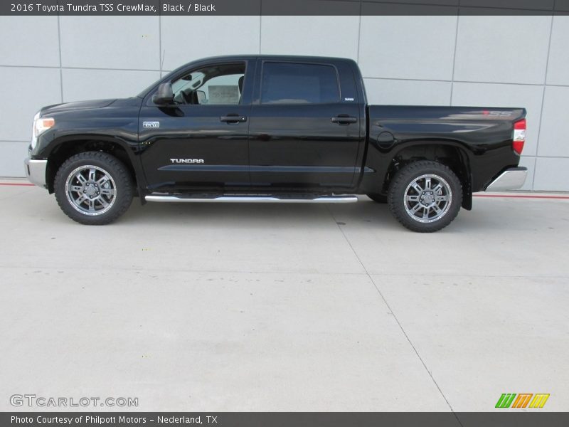 Black / Black 2016 Toyota Tundra TSS CrewMax