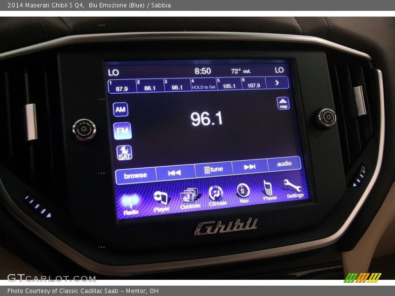 Blu Emozione (Blue) / Sabbia 2014 Maserati Ghibli S Q4