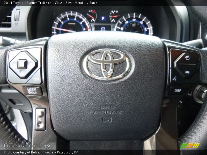Classic Silver Metallic / Black 2014 Toyota 4Runner Trail 4x4