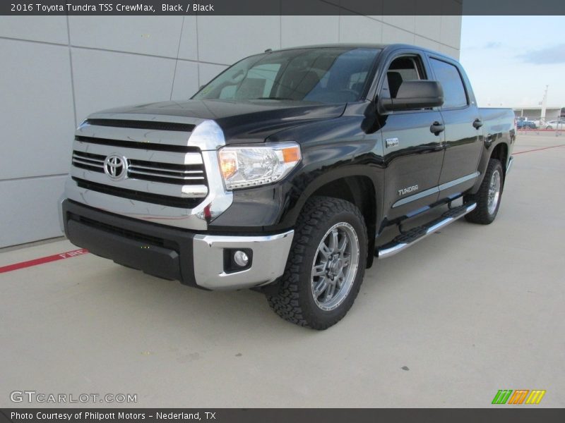 Black / Black 2016 Toyota Tundra TSS CrewMax