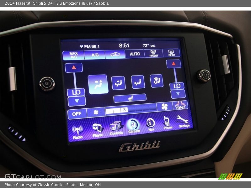 Blu Emozione (Blue) / Sabbia 2014 Maserati Ghibli S Q4