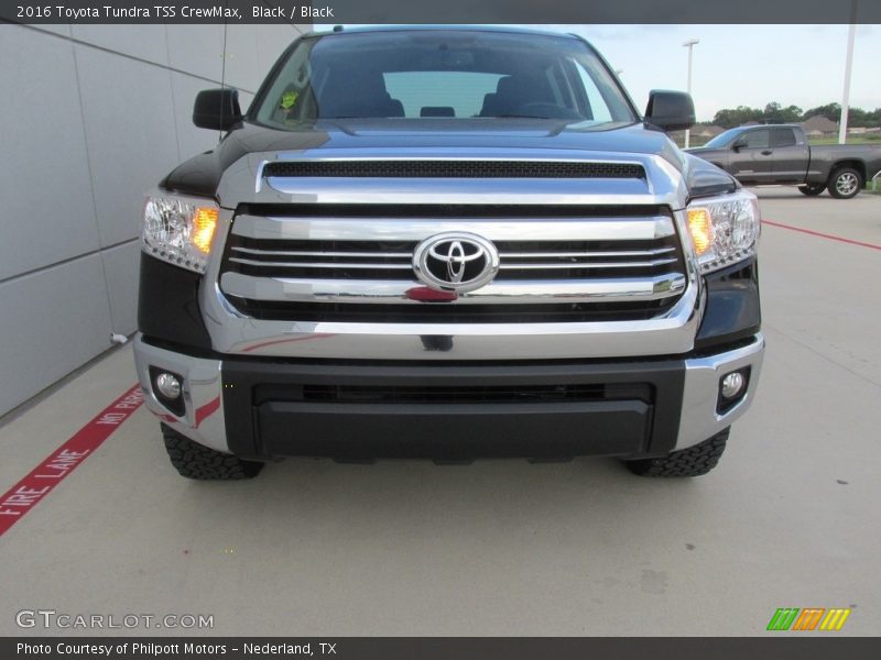 Black / Black 2016 Toyota Tundra TSS CrewMax