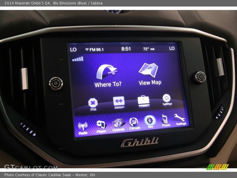 Blu Emozione (Blue) / Sabbia 2014 Maserati Ghibli S Q4