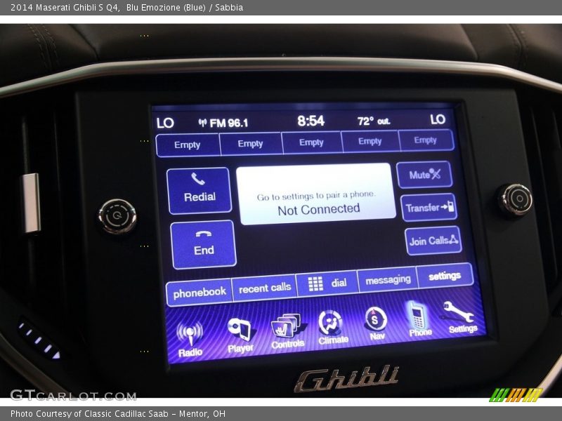 Blu Emozione (Blue) / Sabbia 2014 Maserati Ghibli S Q4