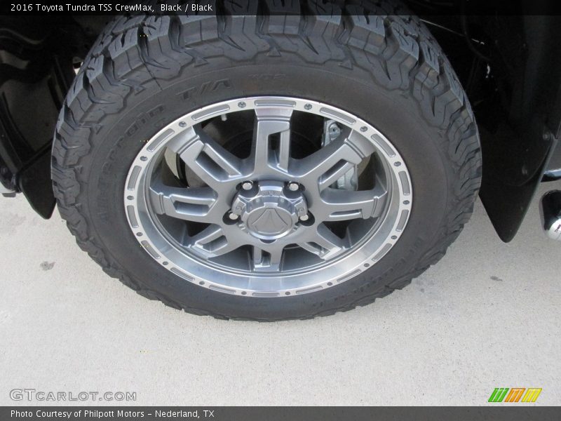 Black / Black 2016 Toyota Tundra TSS CrewMax