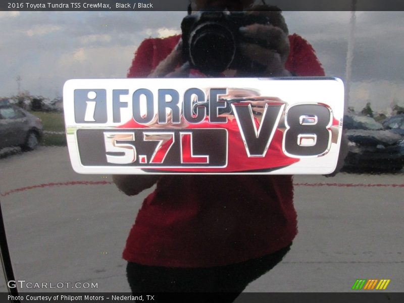Black / Black 2016 Toyota Tundra TSS CrewMax
