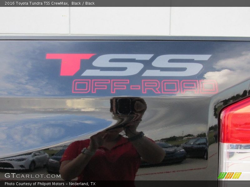 Black / Black 2016 Toyota Tundra TSS CrewMax