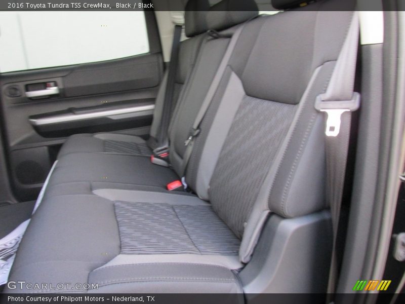 Black / Black 2016 Toyota Tundra TSS CrewMax