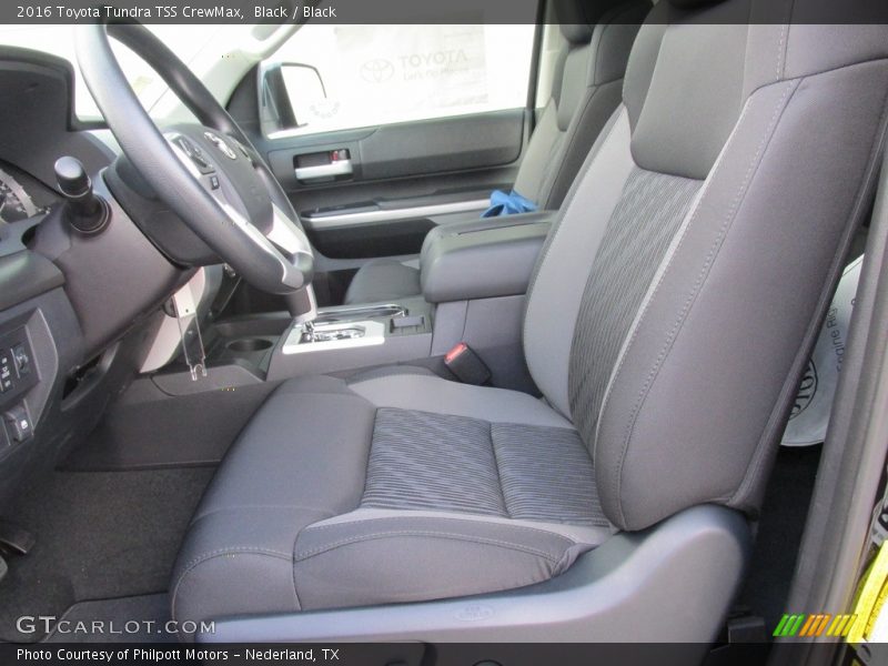 Black / Black 2016 Toyota Tundra TSS CrewMax