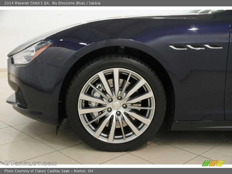 Blu Emozione (Blue) / Sabbia 2014 Maserati Ghibli S Q4