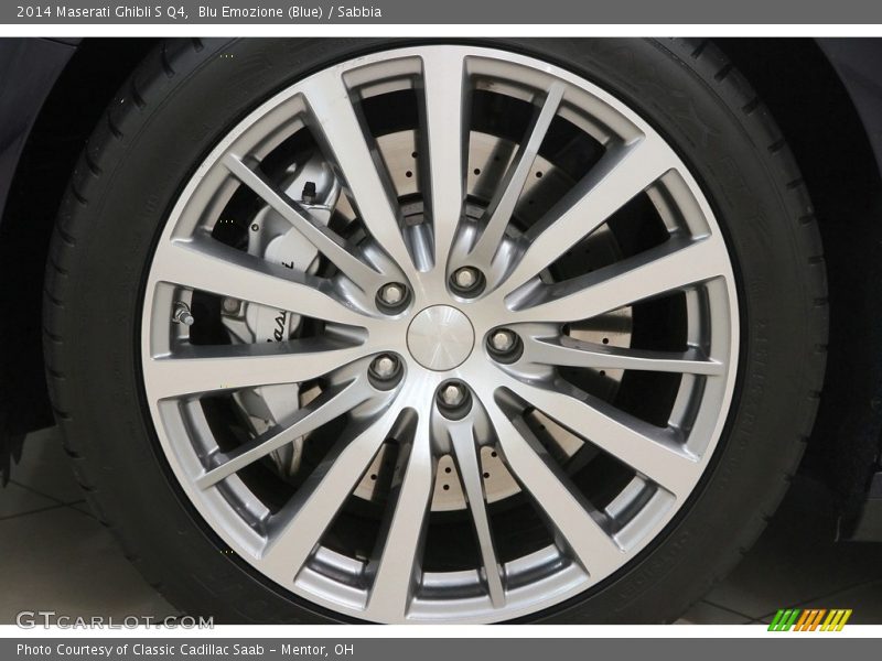 Blu Emozione (Blue) / Sabbia 2014 Maserati Ghibli S Q4