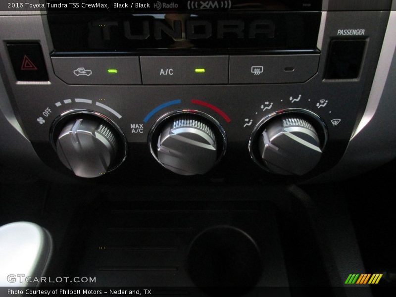 Black / Black 2016 Toyota Tundra TSS CrewMax
