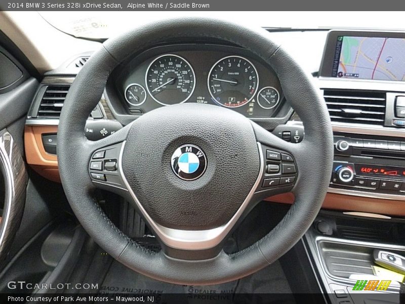  2014 3 Series 328i xDrive Sedan Steering Wheel