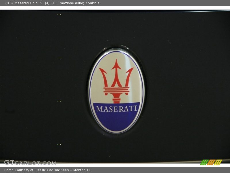 Blu Emozione (Blue) / Sabbia 2014 Maserati Ghibli S Q4