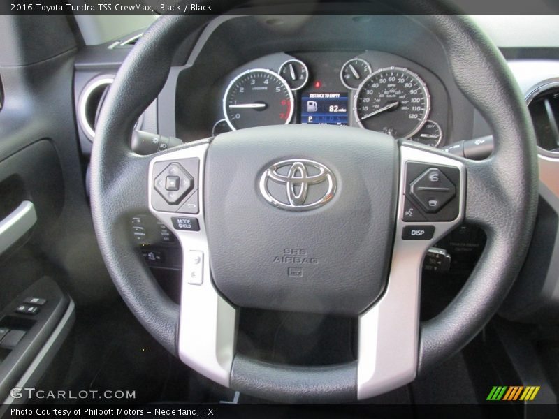 Black / Black 2016 Toyota Tundra TSS CrewMax