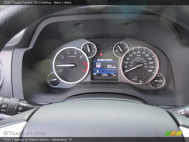 Black / Black 2016 Toyota Tundra TSS CrewMax