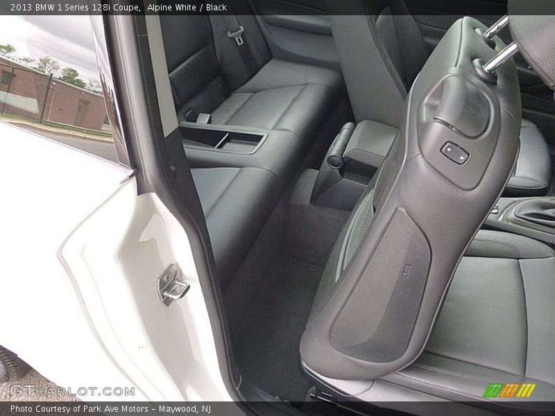 Alpine White / Black 2013 BMW 1 Series 128i Coupe
