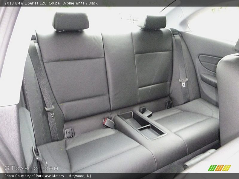 Alpine White / Black 2013 BMW 1 Series 128i Coupe