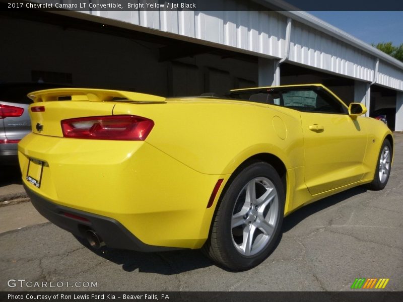  2017 Camaro LT Convertible Bright Yellow