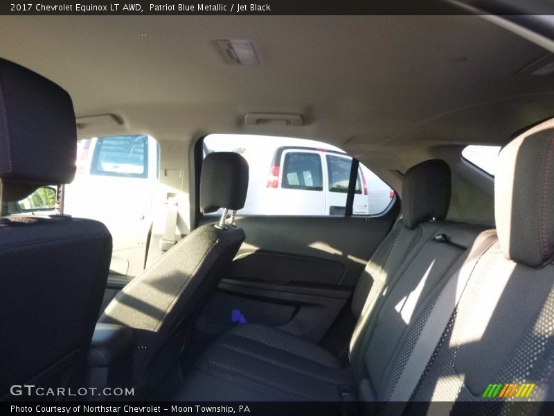 Patriot Blue Metallic / Jet Black 2017 Chevrolet Equinox LT AWD