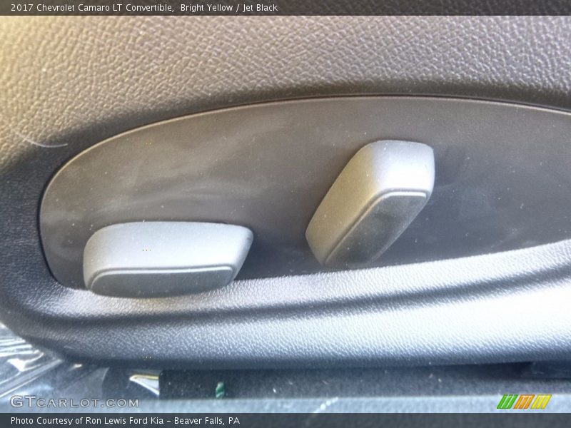 Bright Yellow / Jet Black 2017 Chevrolet Camaro LT Convertible