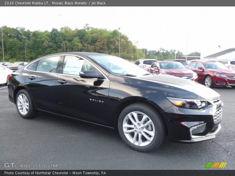 Mosaic Black Metallic / Jet Black 2016 Chevrolet Malibu LT