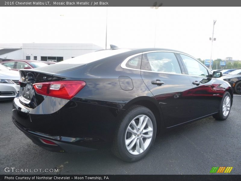 Mosaic Black Metallic / Jet Black 2016 Chevrolet Malibu LT