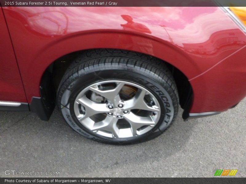 Venetian Red Pearl / Gray 2015 Subaru Forester 2.5i Touring