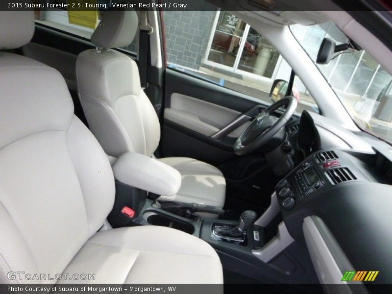 Venetian Red Pearl / Gray 2015 Subaru Forester 2.5i Touring