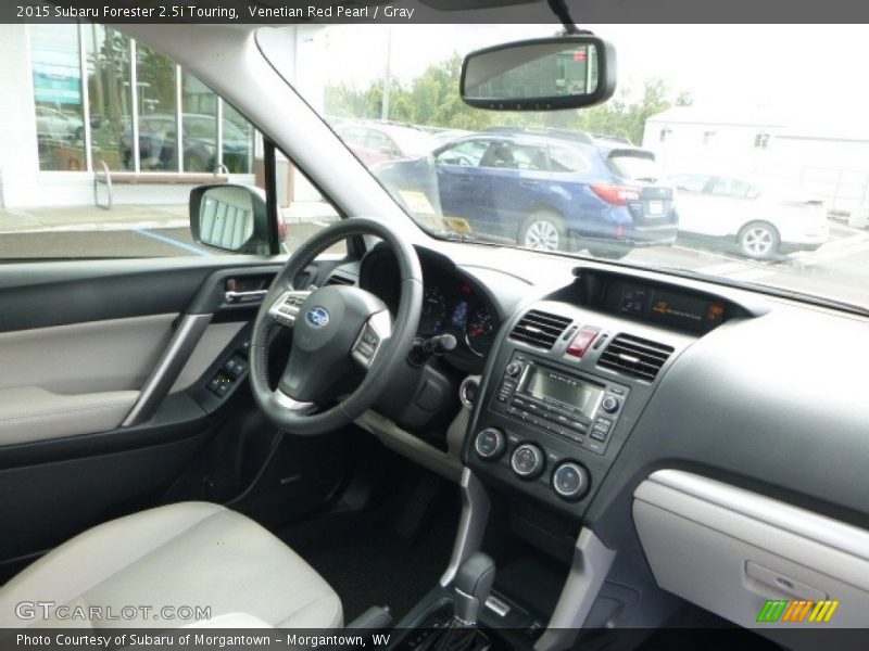 Venetian Red Pearl / Gray 2015 Subaru Forester 2.5i Touring
