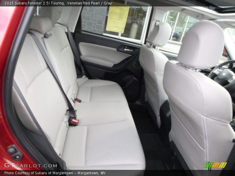 Venetian Red Pearl / Gray 2015 Subaru Forester 2.5i Touring