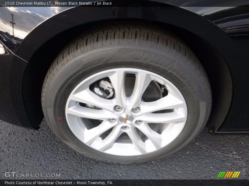 Mosaic Black Metallic / Jet Black 2016 Chevrolet Malibu LT