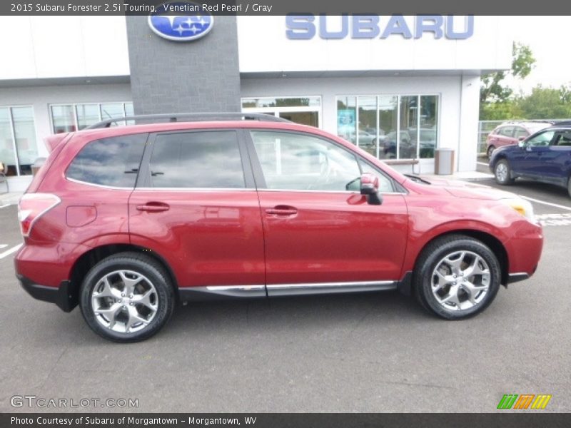 Venetian Red Pearl / Gray 2015 Subaru Forester 2.5i Touring