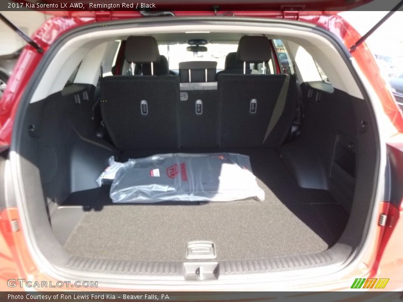 Remington Red / Black 2017 Kia Sorento LX AWD