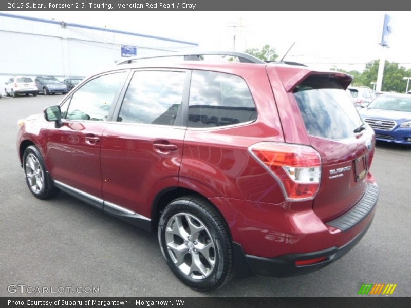 Venetian Red Pearl / Gray 2015 Subaru Forester 2.5i Touring