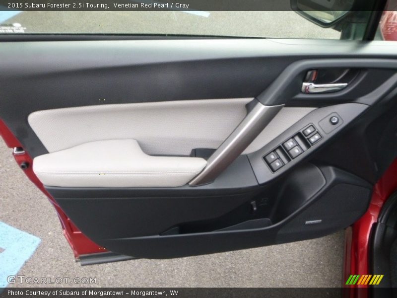 Venetian Red Pearl / Gray 2015 Subaru Forester 2.5i Touring