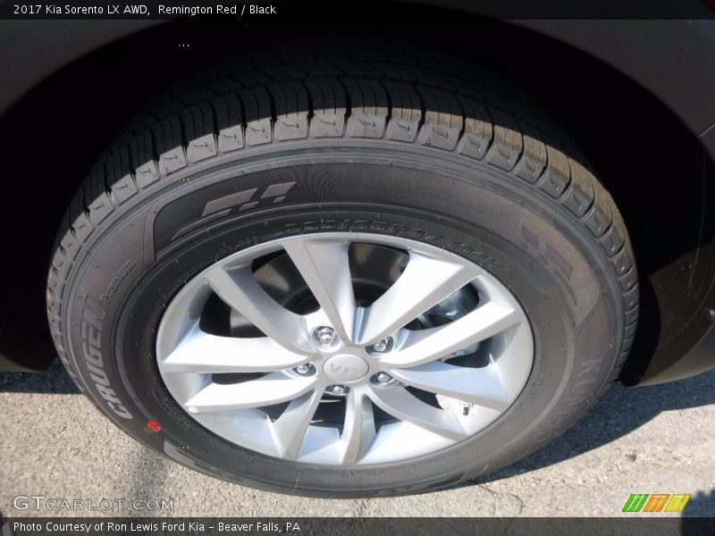 Remington Red / Black 2017 Kia Sorento LX AWD