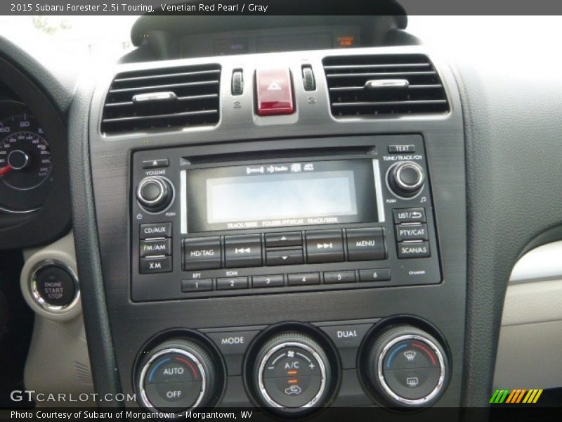 Venetian Red Pearl / Gray 2015 Subaru Forester 2.5i Touring