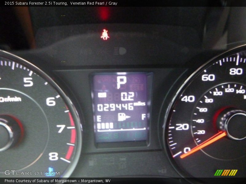Venetian Red Pearl / Gray 2015 Subaru Forester 2.5i Touring