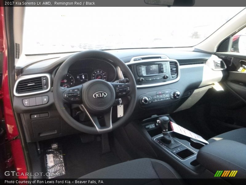 Remington Red / Black 2017 Kia Sorento LX AWD