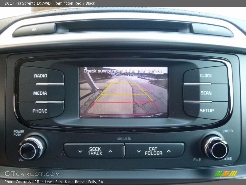 Remington Red / Black 2017 Kia Sorento LX AWD