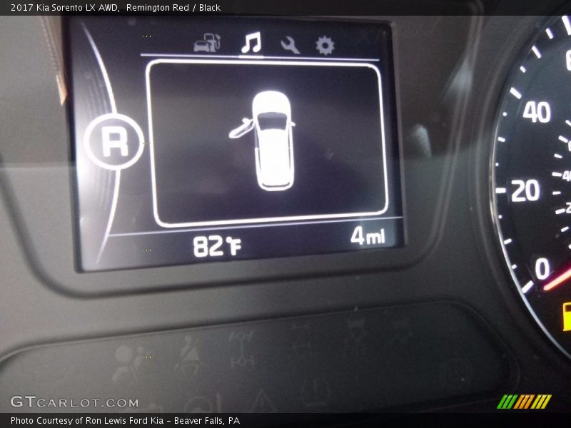 Remington Red / Black 2017 Kia Sorento LX AWD