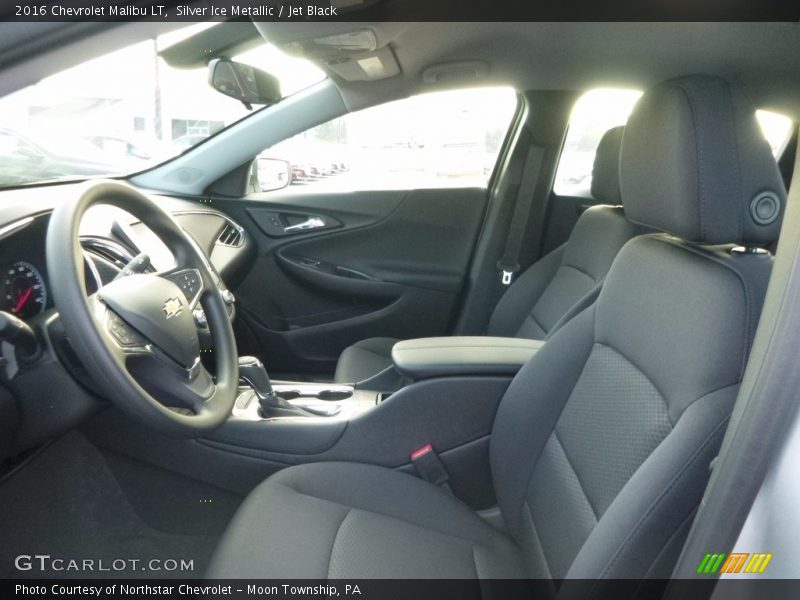 Silver Ice Metallic / Jet Black 2016 Chevrolet Malibu LT