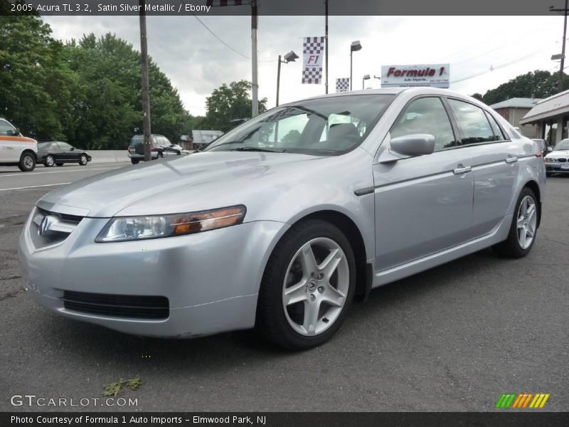 Satin Silver Metallic / Ebony 2005 Acura TL 3.2