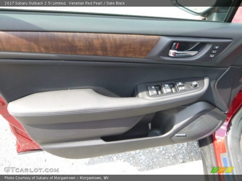 Venetian Red Pearl / Slate Black 2017 Subaru Outback 2.5i Limited