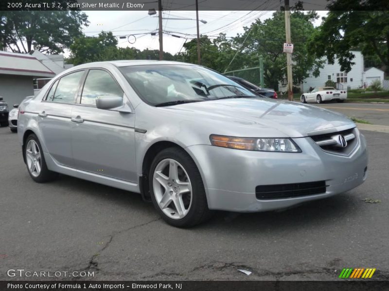 Satin Silver Metallic / Ebony 2005 Acura TL 3.2
