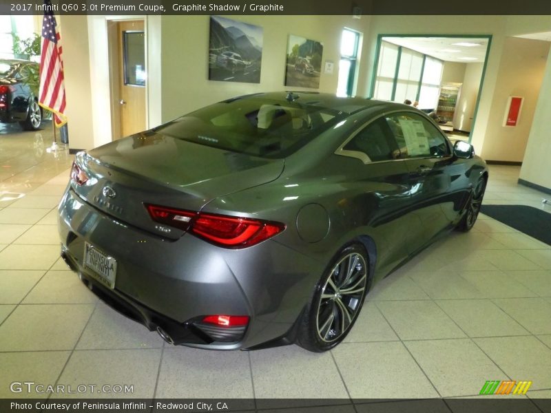 Graphite Shadow / Graphite 2017 Infiniti Q60 3.0t Premium Coupe