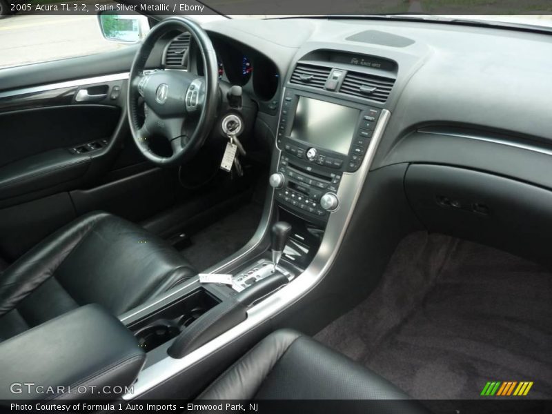 Satin Silver Metallic / Ebony 2005 Acura TL 3.2
