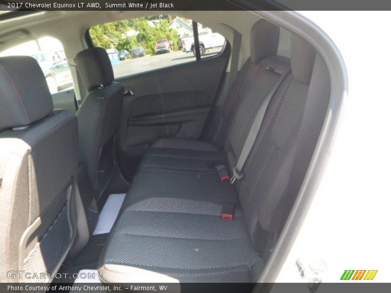 Summit White / Jet Black 2017 Chevrolet Equinox LT AWD